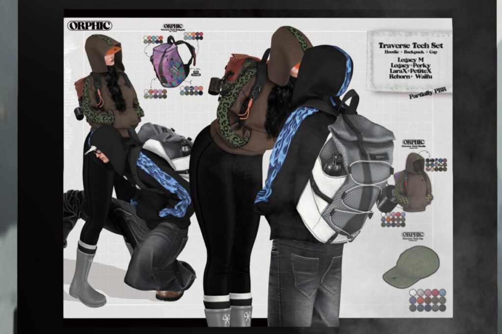 Traverse Tech Set - Legacy/MaitreyaX/Reborn/+mods, L$799 each/L$1699 FP