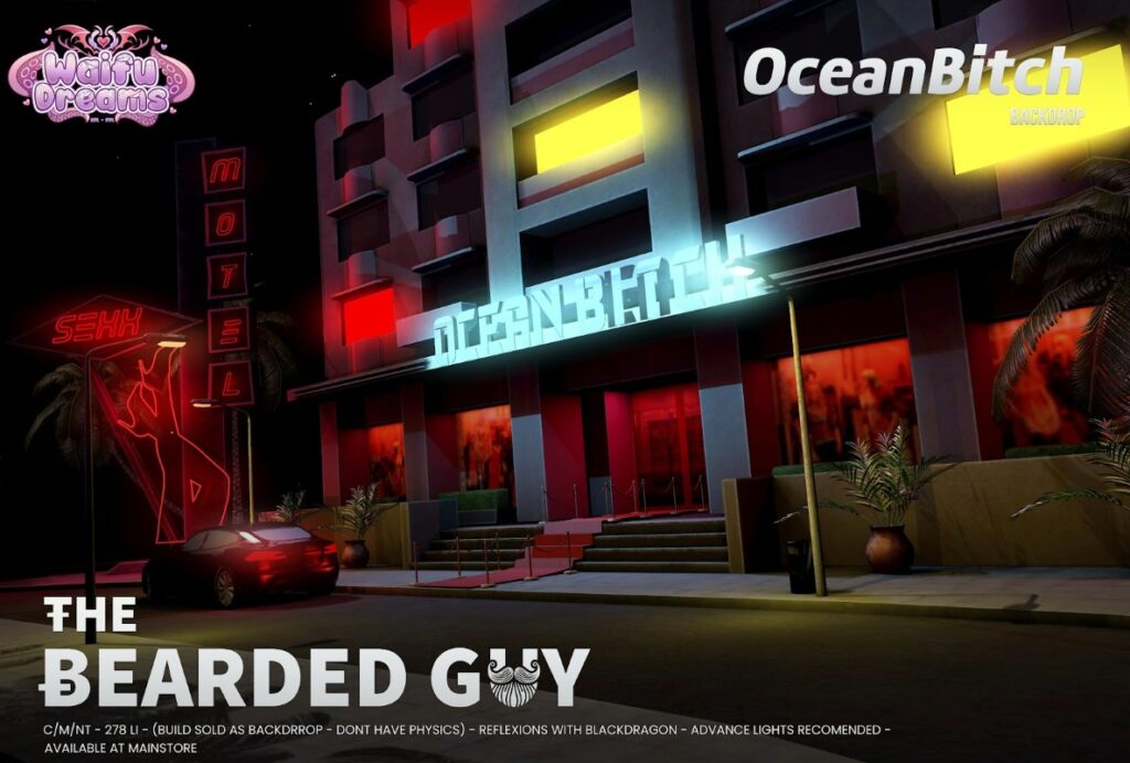 Ocean Bitch Backdrop