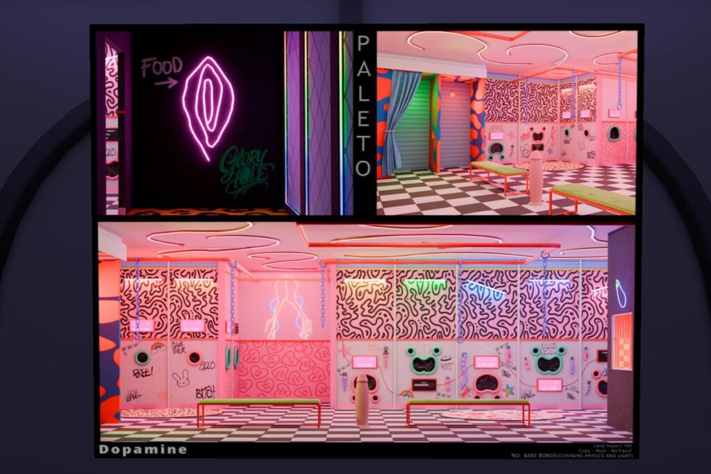 Dopamine Backdrop, L$399