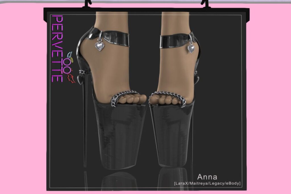 Anna Heels - Legacy/Maitreya/Reborn/+mods, L$188 each/L$988 FP