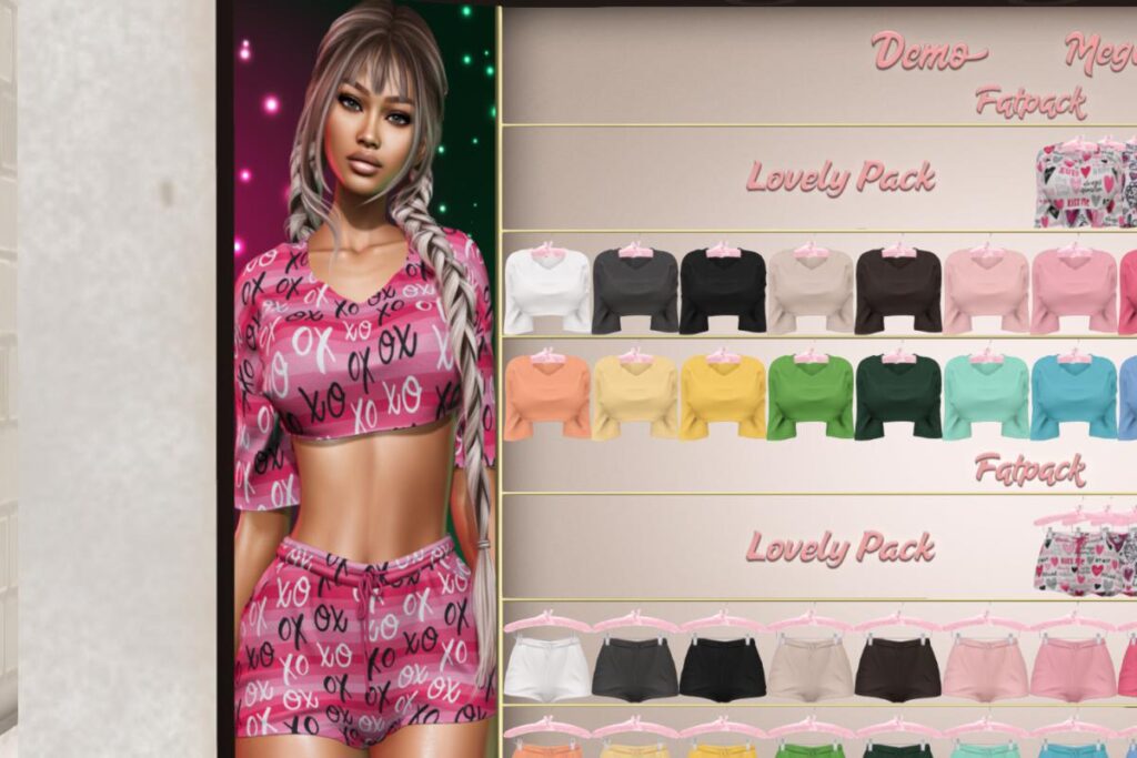 Franny Top &amp; Shorts -  Legacy/MaitreyaX/Reborn/+mods, L$299 each/L$1000-L$1500 each FP/L$3000 MP