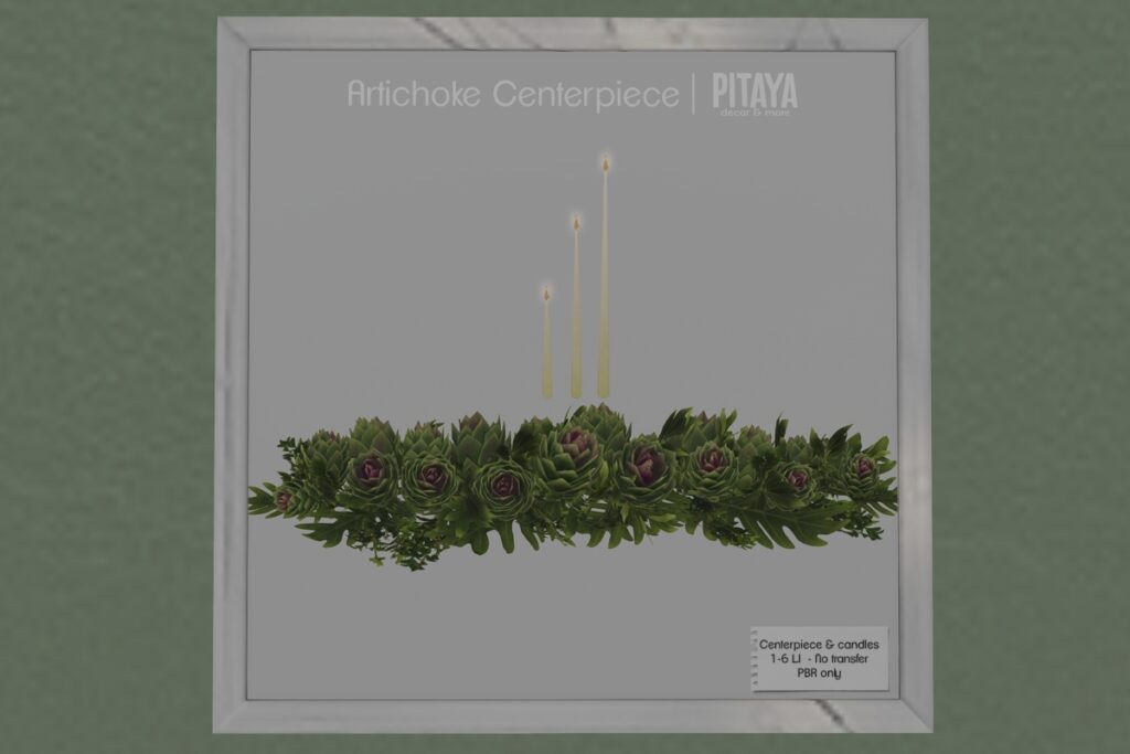 Artichoke Centerpiece, L$199