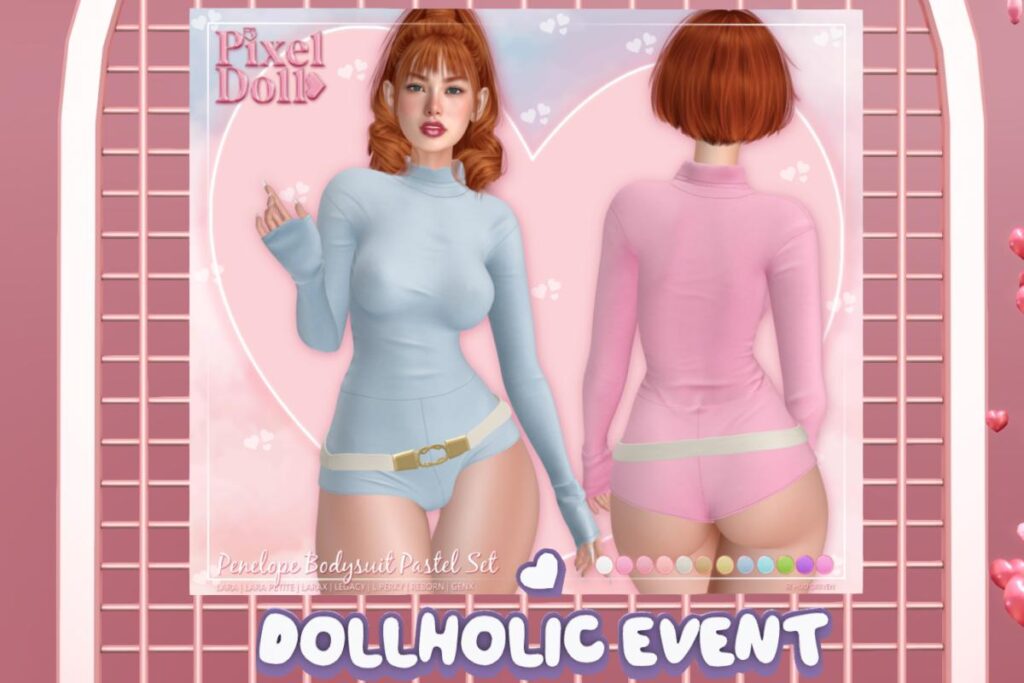 Penelope Bodysuit Pastel - GenX/Legacy/MaitreyaX/Reborn/+mods, L$399