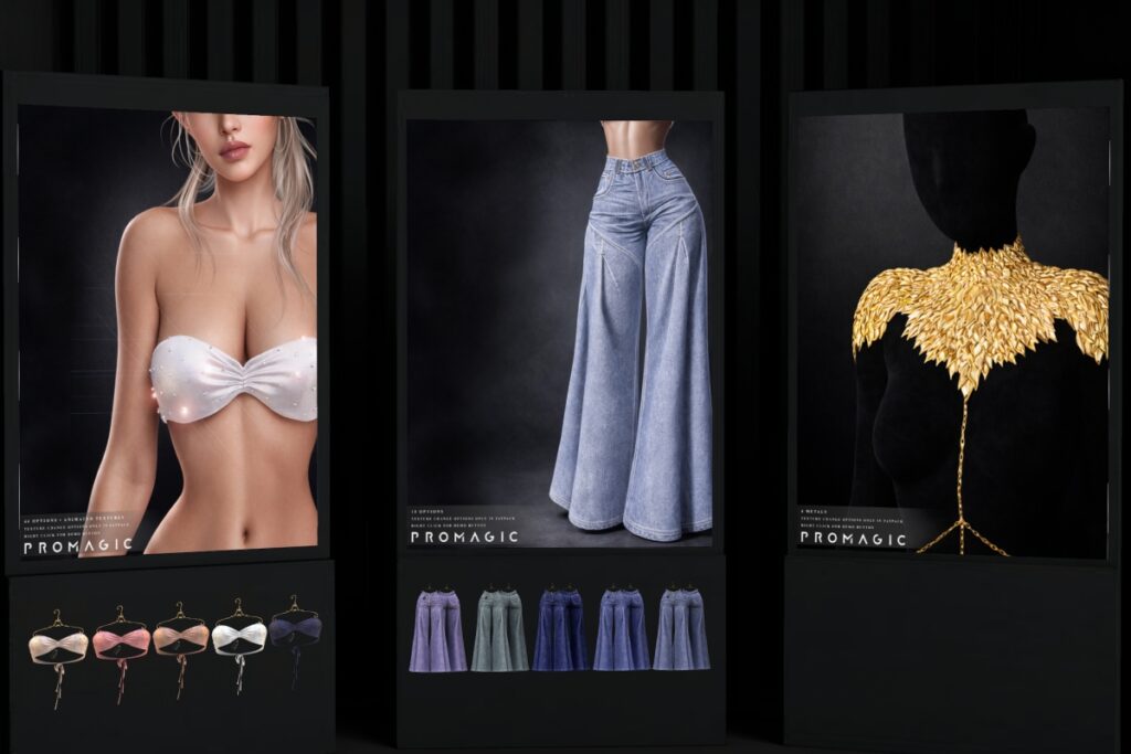 Purna Outfit - no fits listed, L$255-L$355 each/L$1444-L$2222 each FP