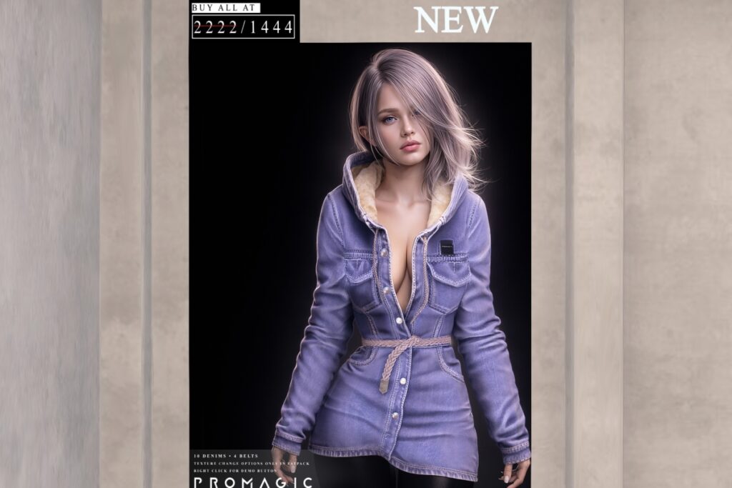 Ujala Coat - Legacy/MaitreyaX/Reborn/+mods, L$335 each/L$1444 FP