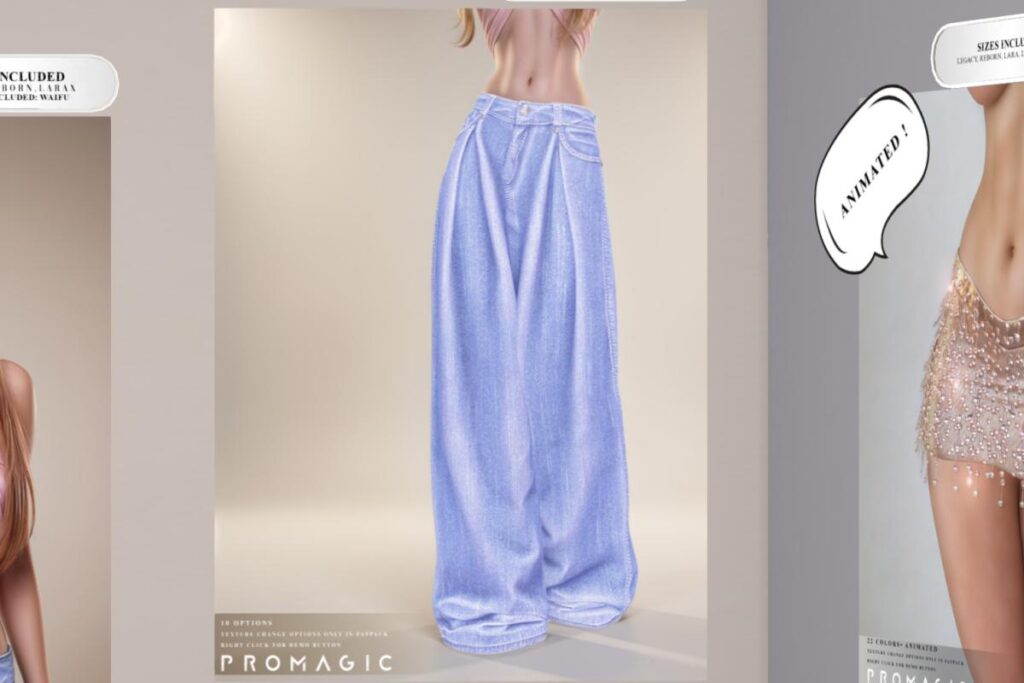 Swayam Jeans - Legacy/MaitreyaX/Reborn, L$377 each/L$2222 FP