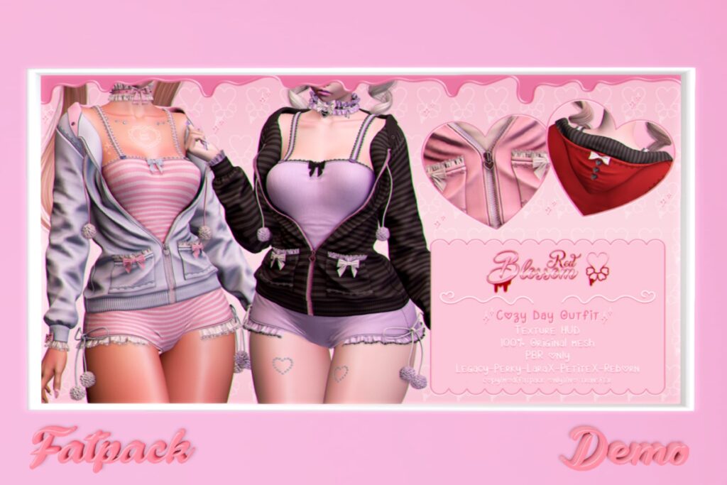 Cozy Day Outfit - Legacy/MaitreyaX/Reborn/+mods, L$350 each/L$1999 FP