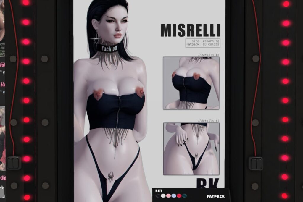 Misrelli Set - Reborn, L$375 each/L$1899 FP