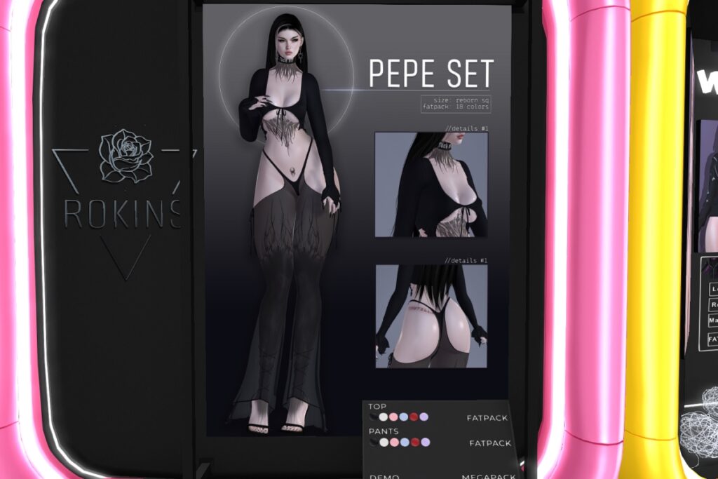 Pepe Top &amp; Pants - Reborn, L$299 each/L$1700 each FP/L$2699 MP