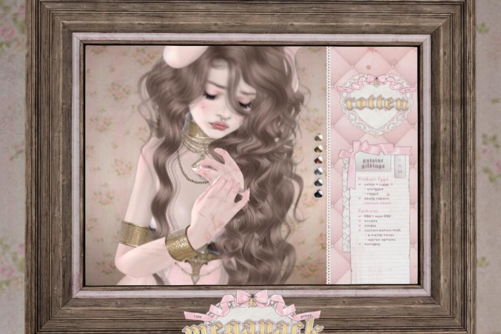 Gutsine Gildings - Reborn/Unrigged, L$499-L$599 each/L$699-L$799 each FP/L$1399 MP