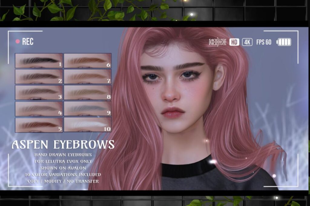 Aspen Eyebrows - EvoX, L$299