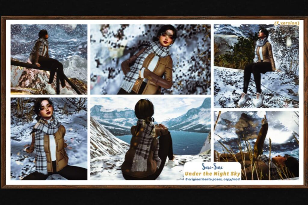 Under the Night Sky Poses, L$199