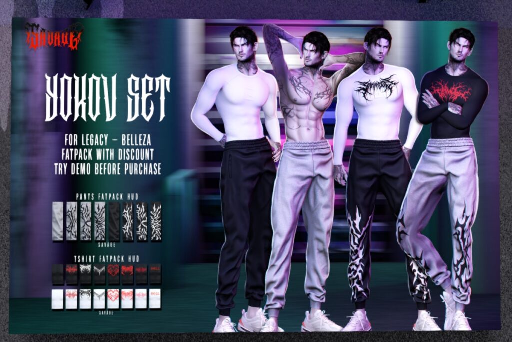 Yokov Set - Jake/Legacy, L$250 each/L$1550 FP