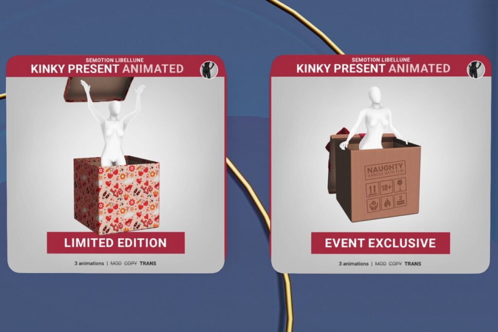 Kinky Present Limited Edition, L$188 | Kinky Present Event Exclusive, L$188
