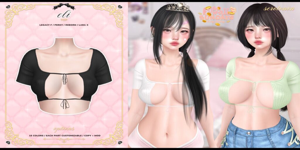 Eil Top - Legacy/MaitreyaX/Reborn/+mods	<a href="http://maps.secondlife.com/secondlife/Starry%20Isles/34/77/2240" target="_blank">Teleport</a>