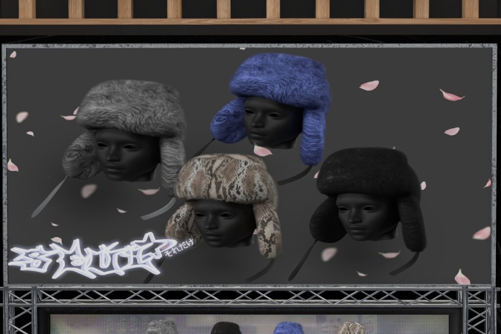 Trapper Hat, L$250 each