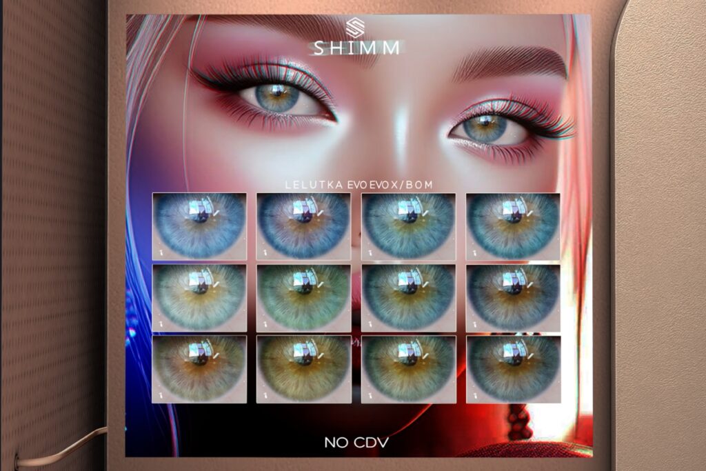 No CDV Eyes - BOM/Evo/EvoX, L$288 FP