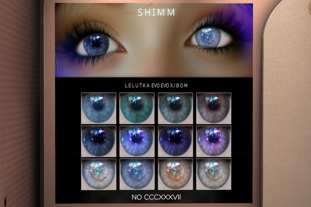 No CCCXXXVII Eyes - BOM/Evo/EvoX, L$288 each FP/L$500 MP