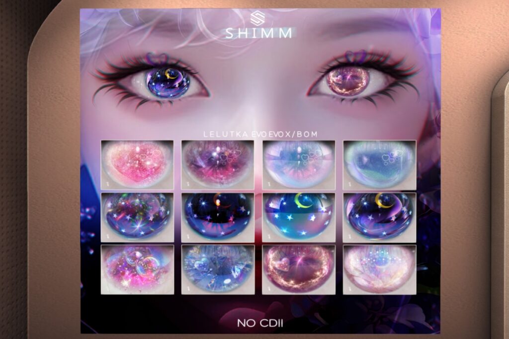 CDII Eyes - BOM/EvoX, L$288