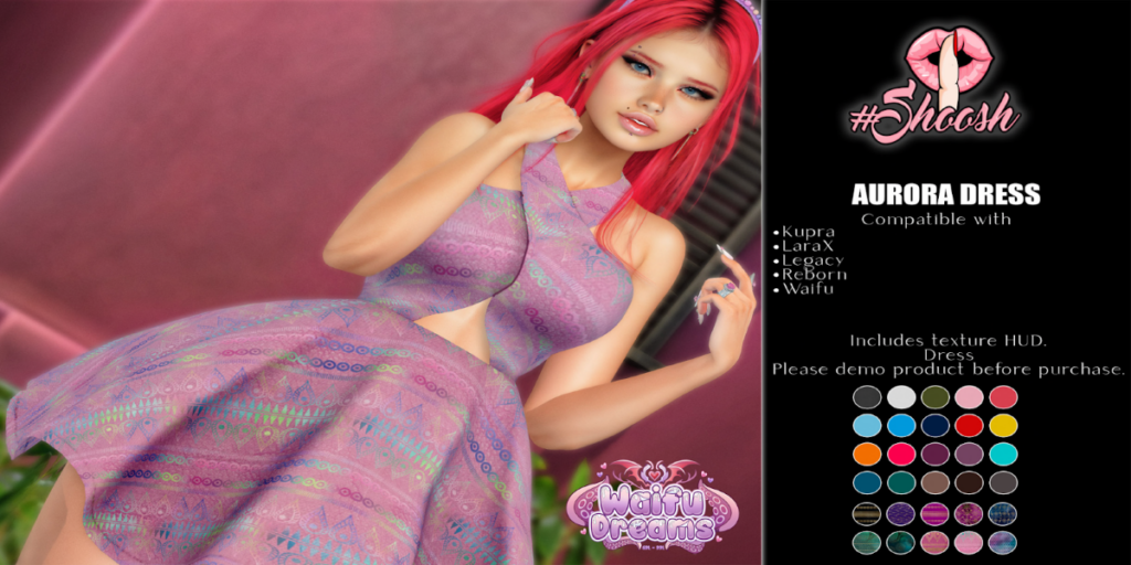 Aurora Dress - Inithium/Legacy/MaitreyaX/Reborn/+mods