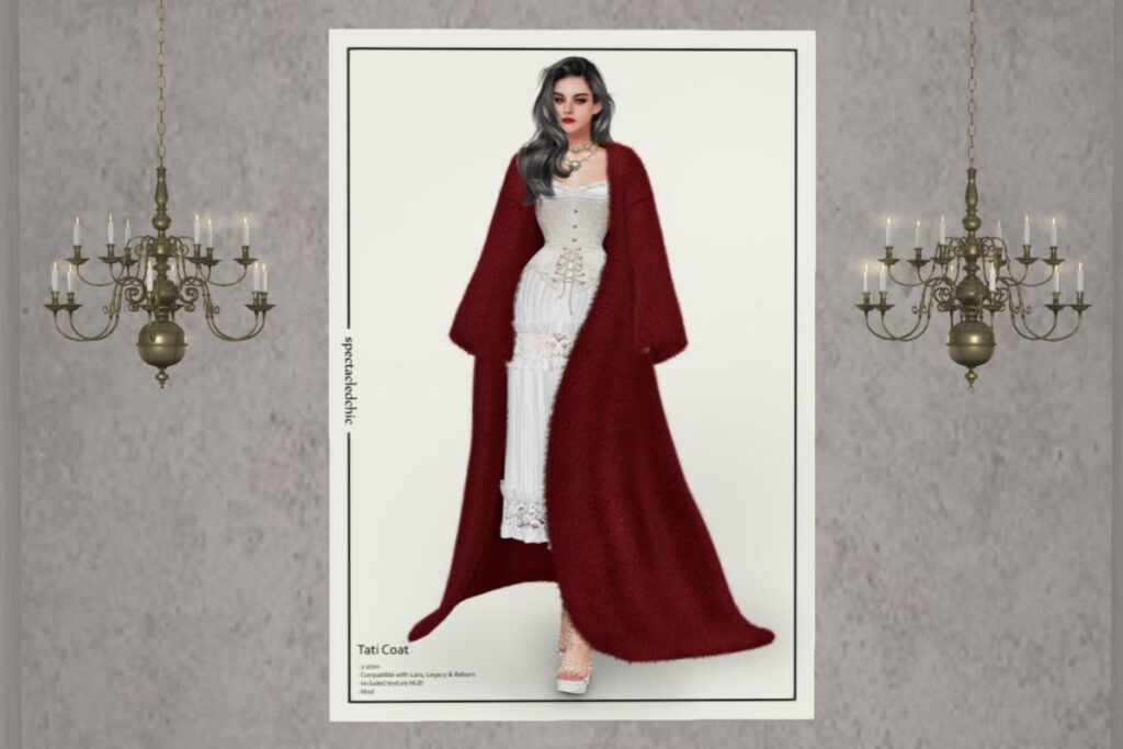 Tati Coat - Legacy/Maitreya/Reborn, L$388