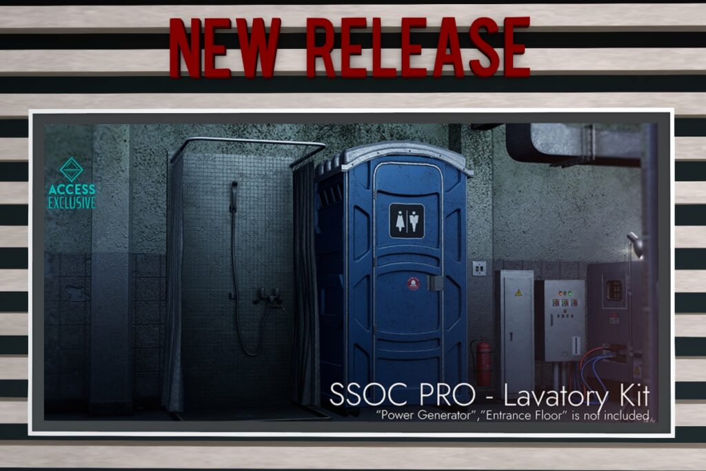 Lavatory Kit Decor Set, L$350-L$599 each/L$1200 FP