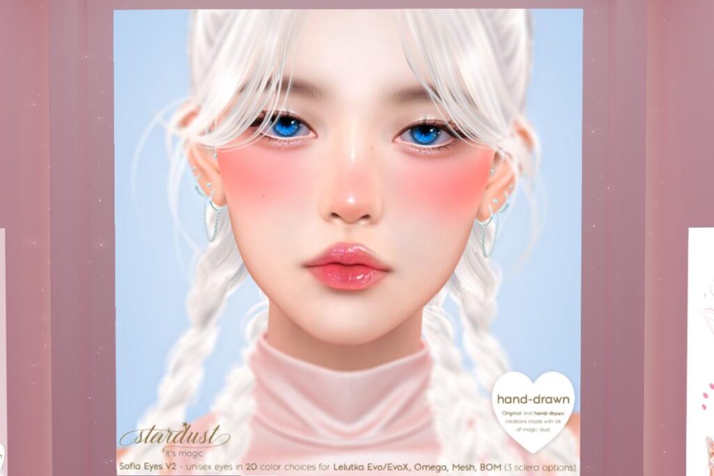 Sofia Eyes v2 - BOM/Evo/EvoX/Omega/Mesh, L$299 each/L$799 FP