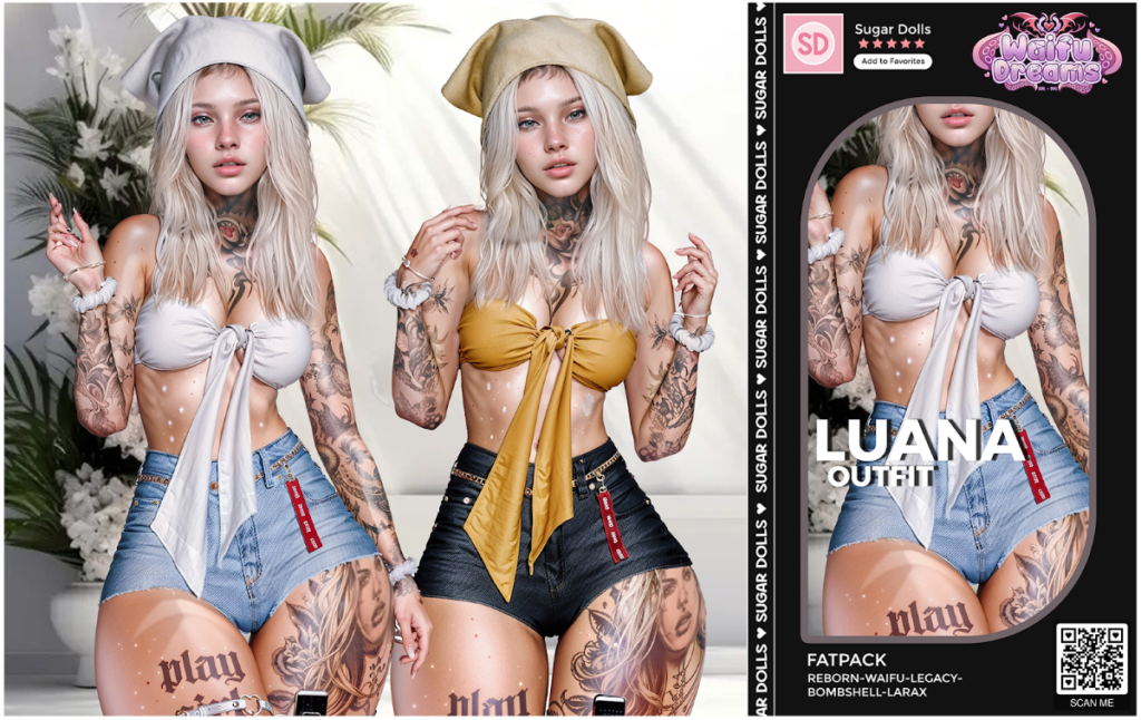 Luana Outfit - Legacy/MaitreyaX/Reborn/+mods