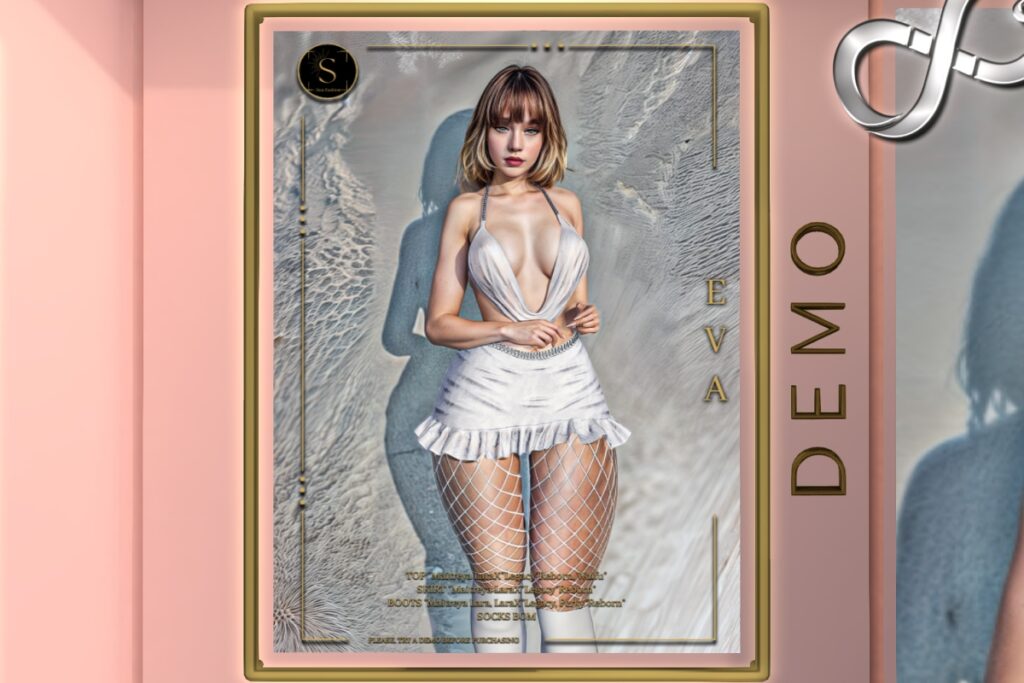 Eva Top, Skirt, &amp; Boots - Legacy/MaitreyaX/Reborn/+mods, L$150-L$199 each/L$280-L$699 each FP