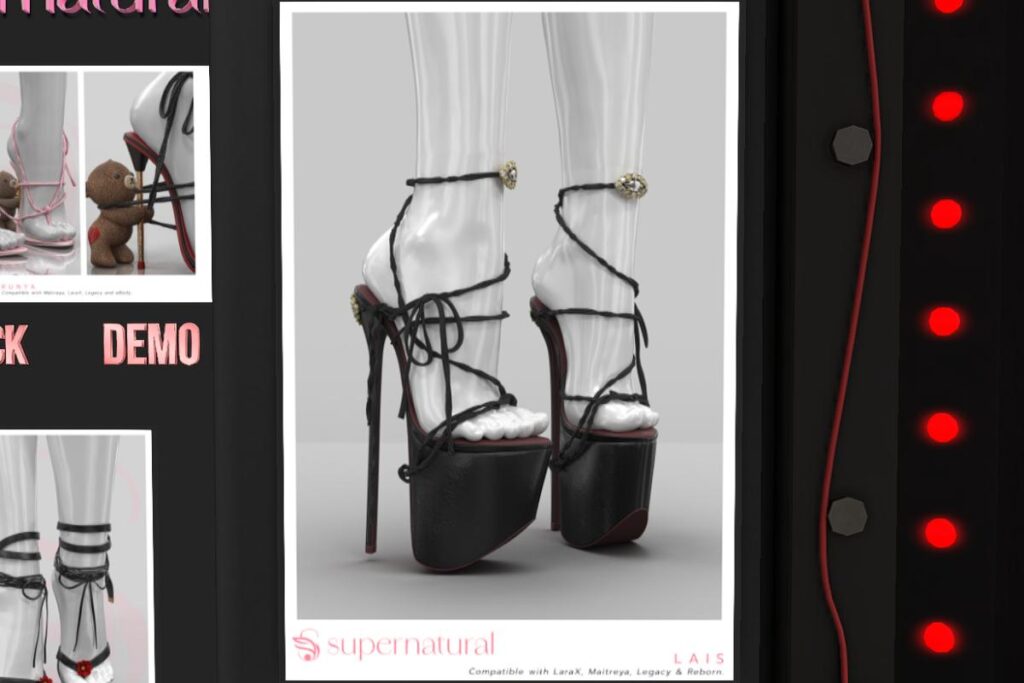 Lais Heels - Legacy/Maitreya/Reborn/+mods, L$188 each/L$1188 FP