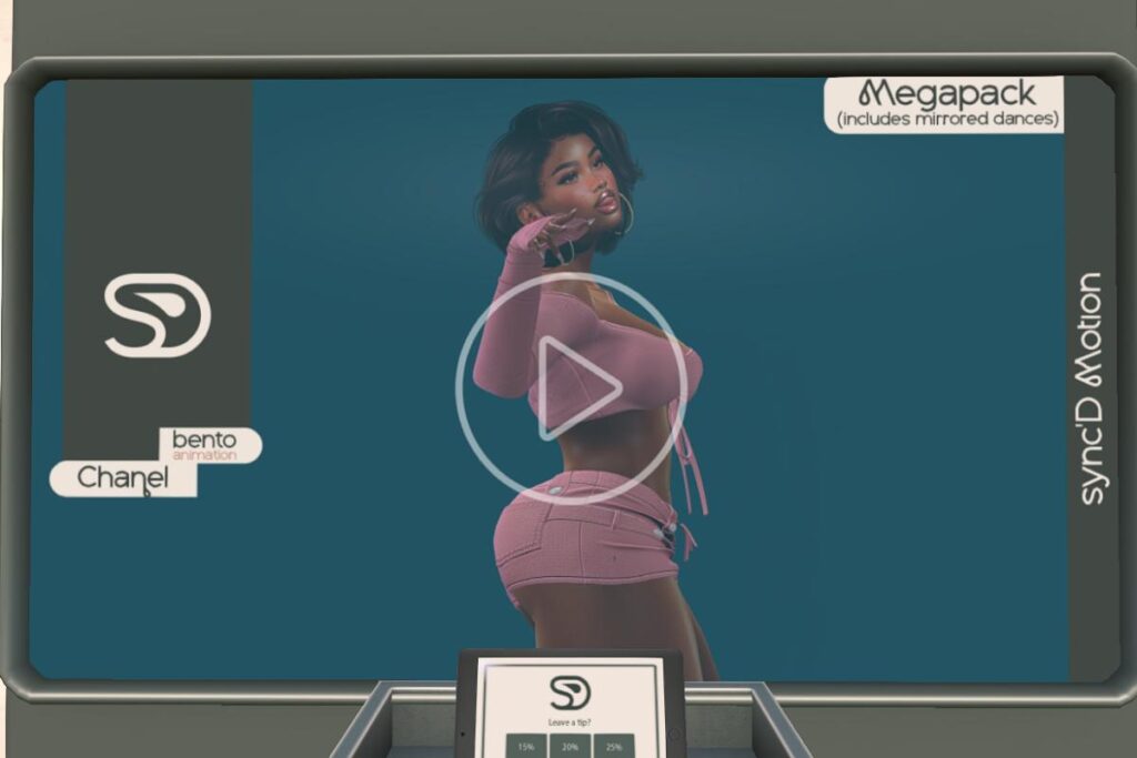 Chanel Animations, L$375 each/L$1849 FP