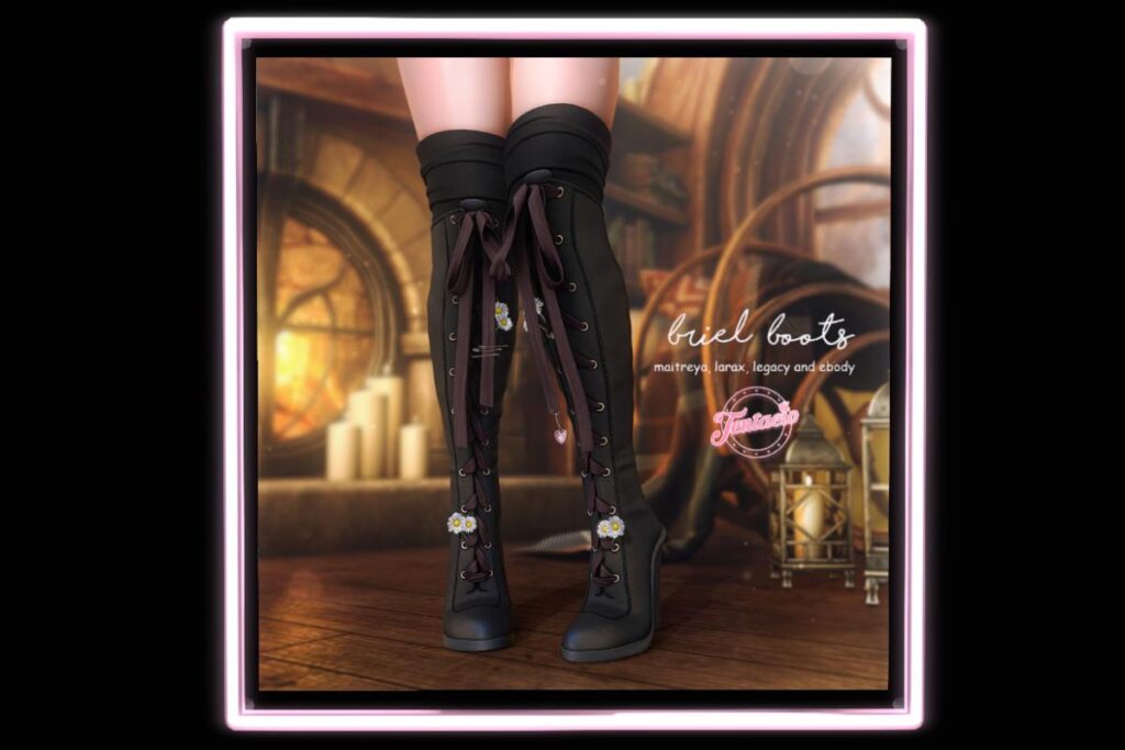 Briel Boots - Legacy/Maitreya/Reborn/+mods, L$320 each/L$900 FP