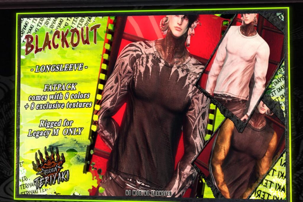 Blackout Longsleeve - Legacy, L$999