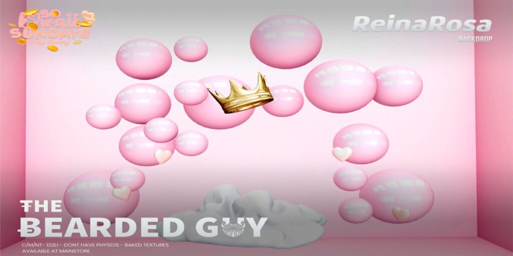 Reina Rosa Backdrop	<a href="http://maps.secondlife.com/secondlife/Moonwall/169/121/32" target="_blank">Teleport</a>