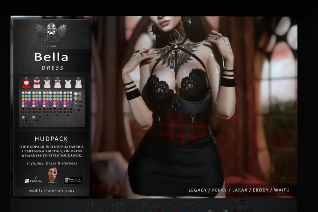 Bella Outfit - Legacy/MaitreyaX/Reborn/+mods, L$349 each