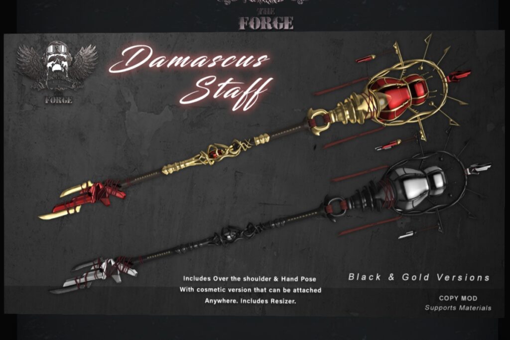 Damascus Staff, L$375