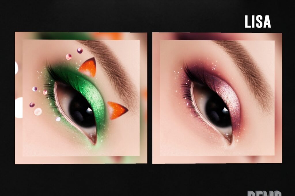 Lisa HD Eyeshadows - EvoX, L$299 each