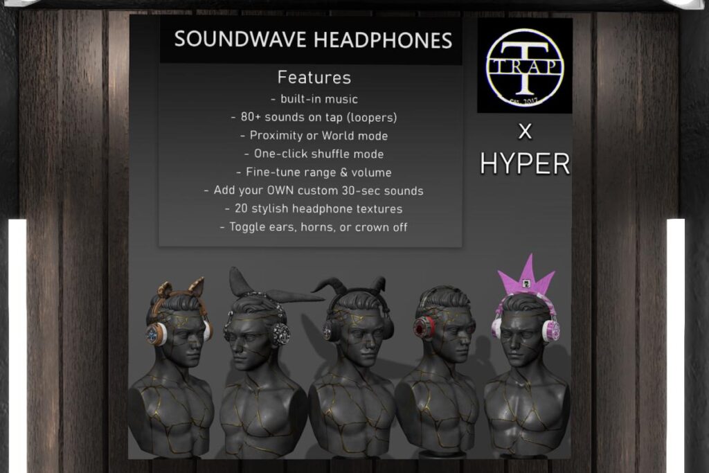 Soundwave Headphones, L$799