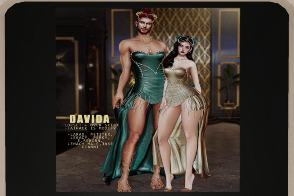 Kaena Top &amp; Shorts - Legacy/MaitreyaX/Reborn/+mods, L$288 each/L$1288 each FP