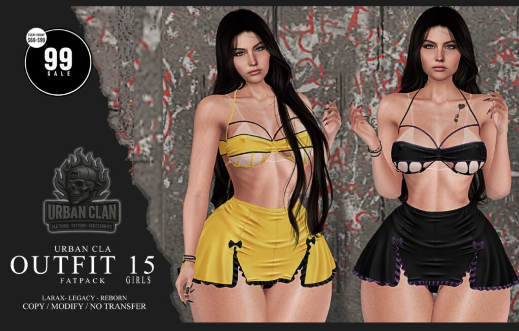Outfit #15 - Legacy/MaitreyaX/Reborn	<a href="http://maps.secondlife.com/secondlife/Midnight%20Love/48/201/24" target="_blank">Teleport</a>