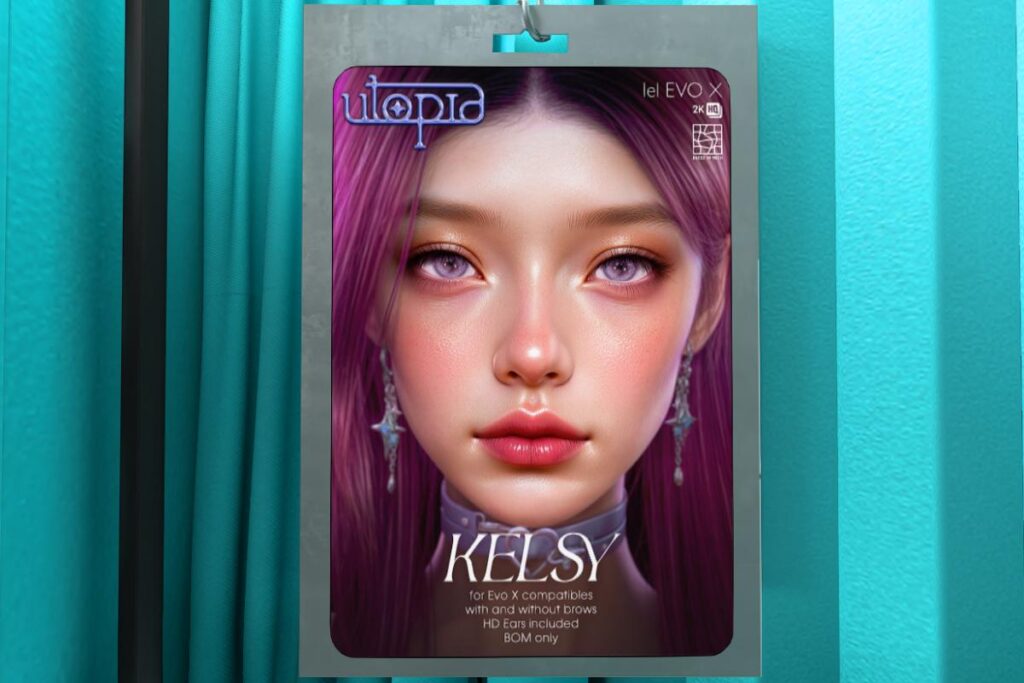 Kelsy Skin - EvoX, L$599 each/L$1350 FP