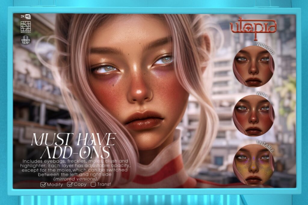 Must Have Add-Ons - Genus, L$125