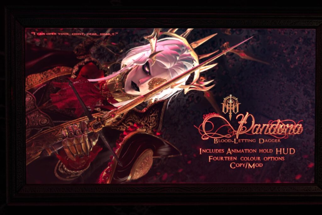 Pandora	<a href="http://maps.secondlife.com/secondlife/Eldritch/145/155/1015" target="_blank">Teleport</a>