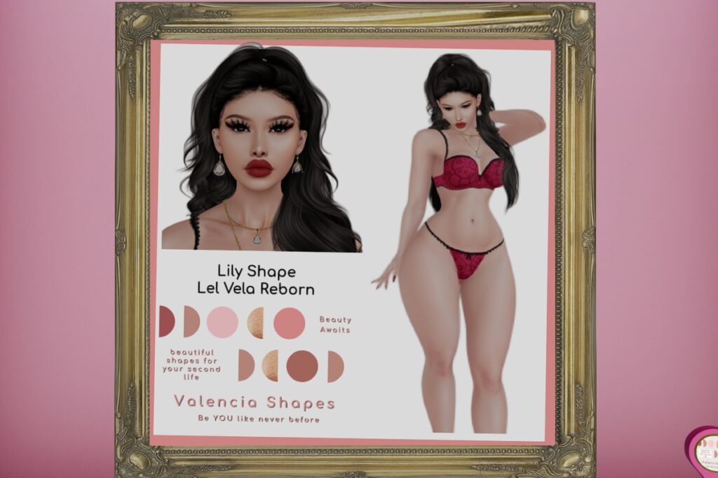 Lily Shape - EvoX Vela/Reborn, L$299