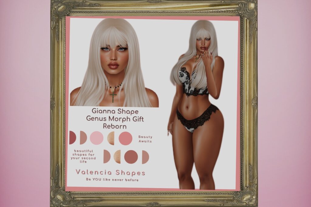 Gianna Shape - Genus Morph Gift Head/Reborn, L$299