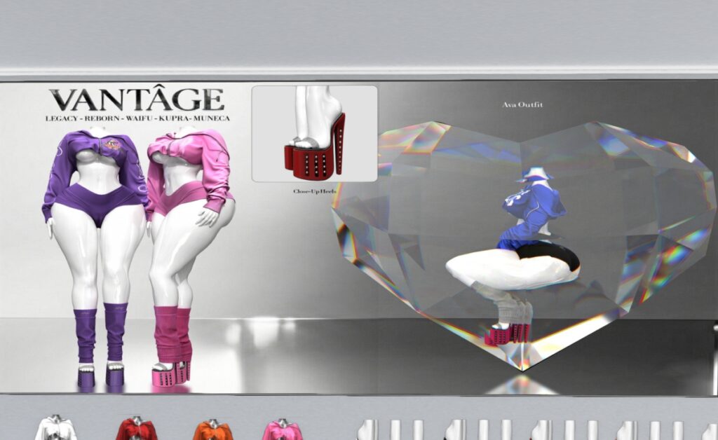 Ava Hoodie, Shorts, Warmers &amp; Heels - Inithium/Legacy/Reborn/Yentements/+mods, L$199 each/L$899 each FP