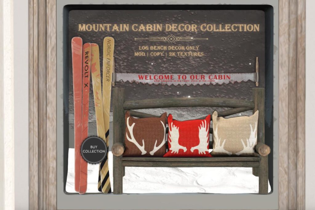 Mountain Cabin Decor, L$399