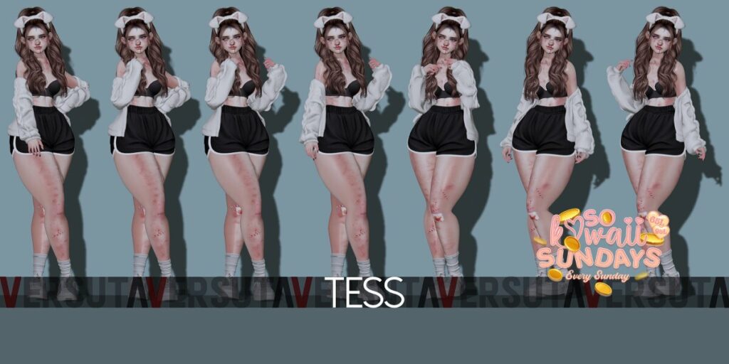 Tess Poses	<a href="http://maps.secondlife.com/secondlife/Magical/222/66/777" target="_blank">Teleport</a>