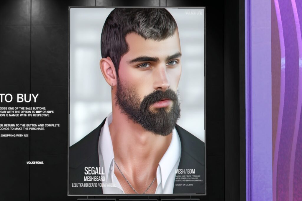 Segall Mesh Beard - EvoX, L$849