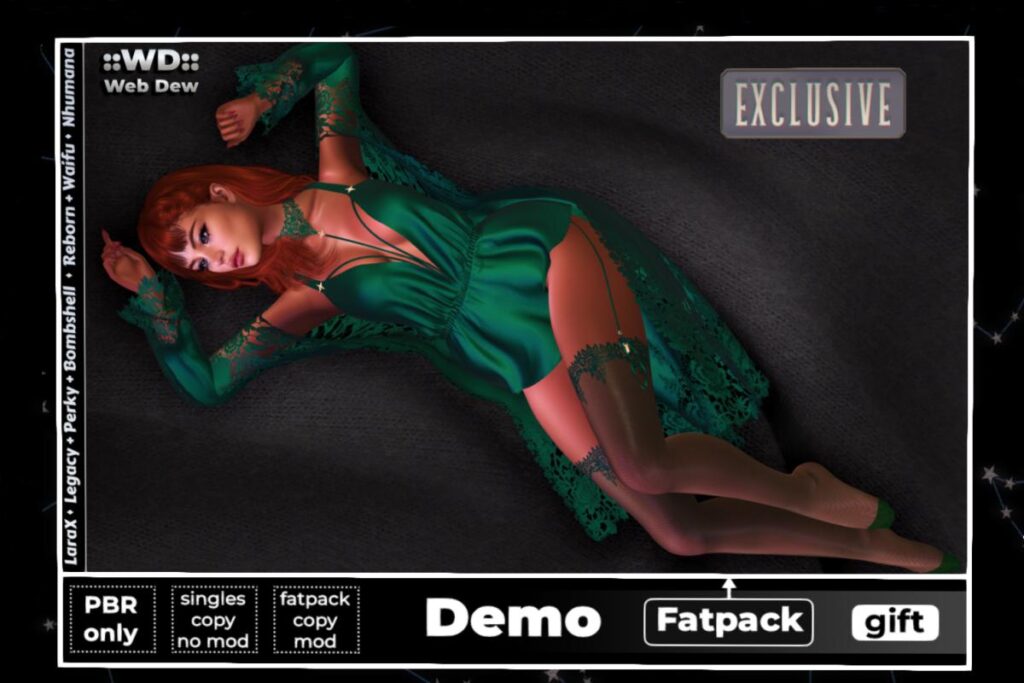 Bella Dress - Legacy/MaitreyaX/Nhumana/Reborn/+mods, , L$475 each/L$1650 FP